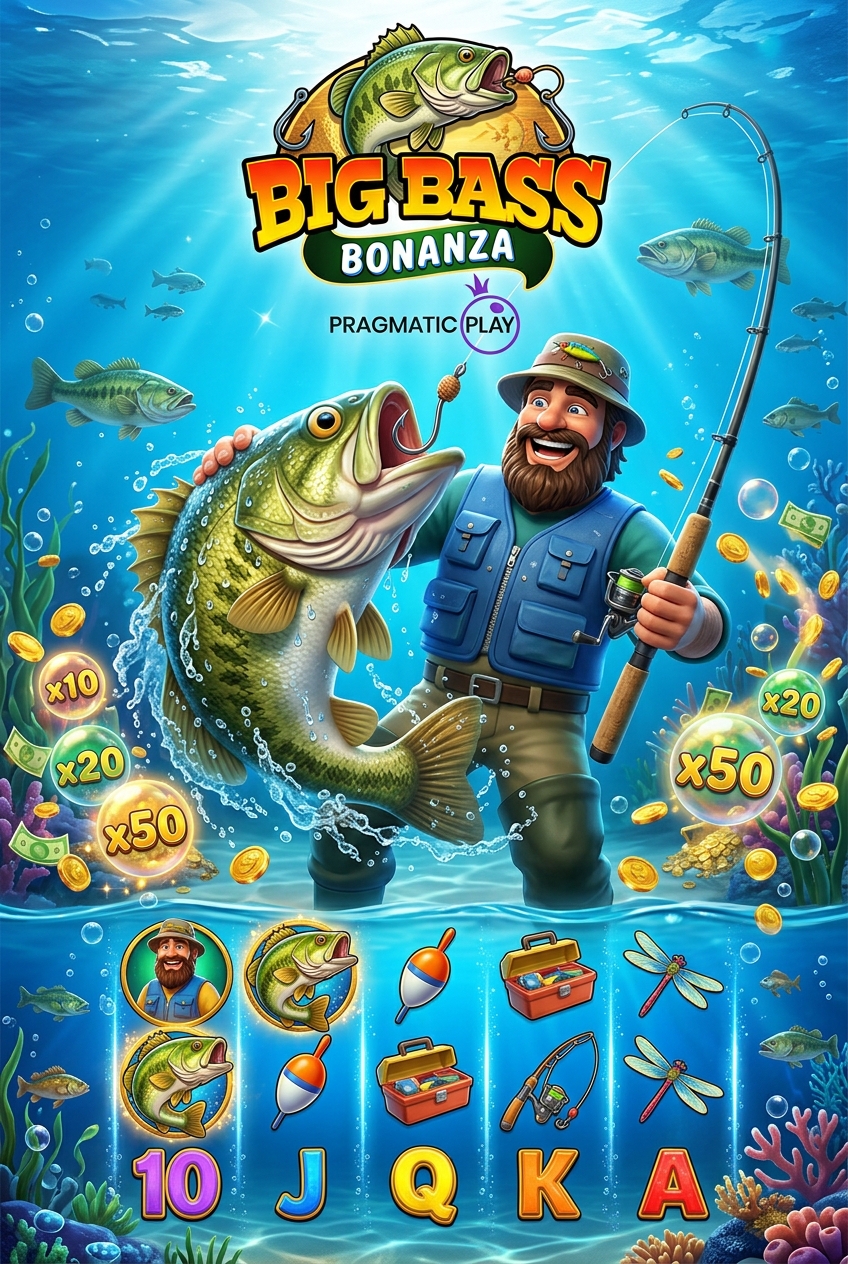Big Bass Bonanza slot cover — fisherman wild collector Pragmatic Play